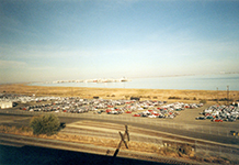 Amtrack ride to Suisun Bay Reserve Fleet